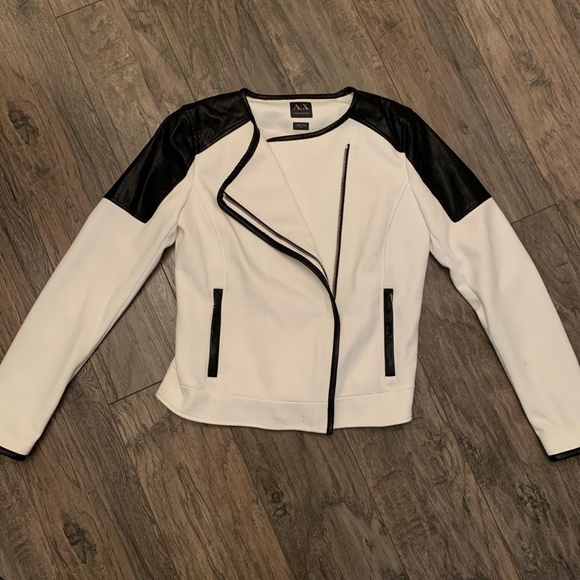 AX Armani Exchange White Jacket - Picture 1 of 4
